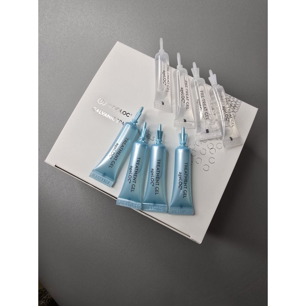 4 pasang gel galva serum setrika wajah kemasan baru