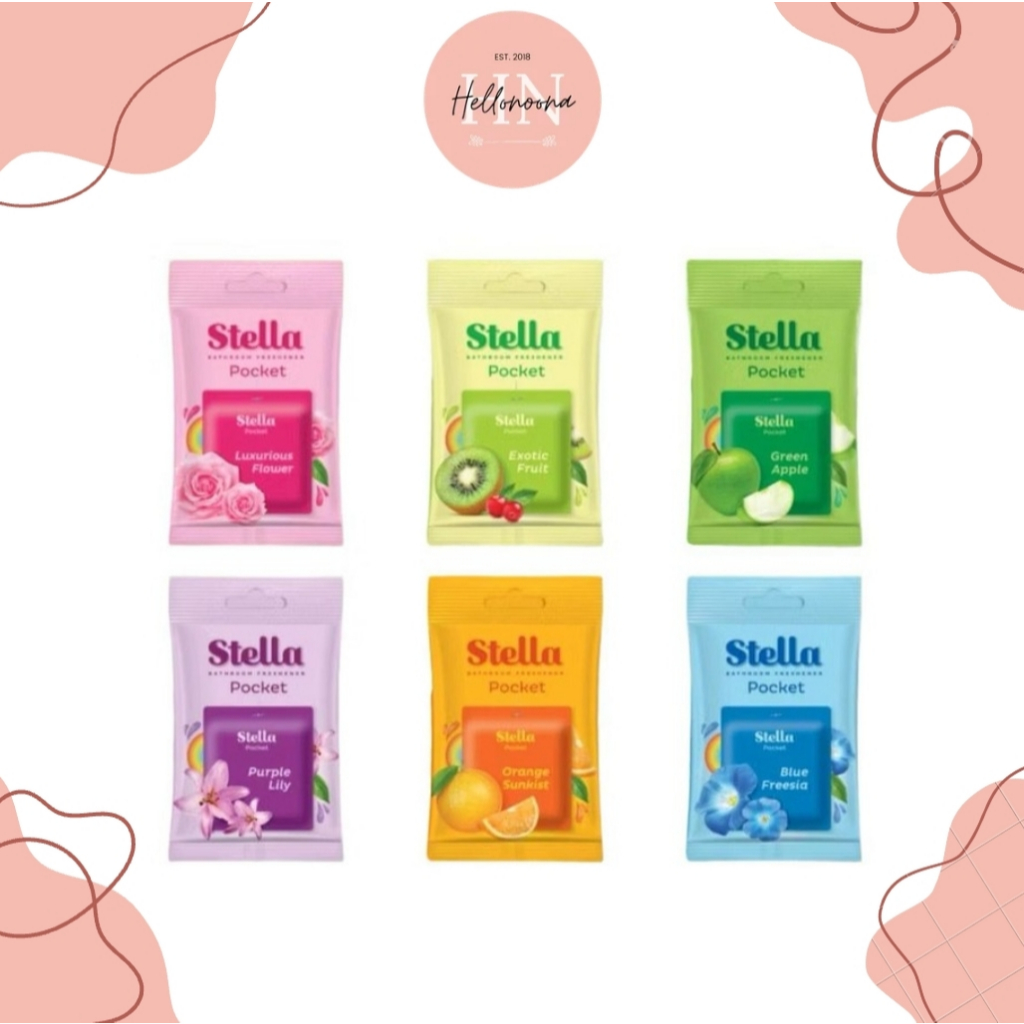STELLA - Pocket Pengharum Ruangan Kamar Mandi Gantung 10gr