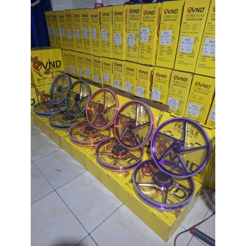 velg VND KZR 140/160 Jupiter pnp CB GL MP Tiger Vixion old