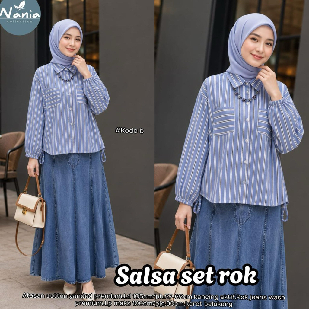 BISA COD // Salsa Set Rok by Nania