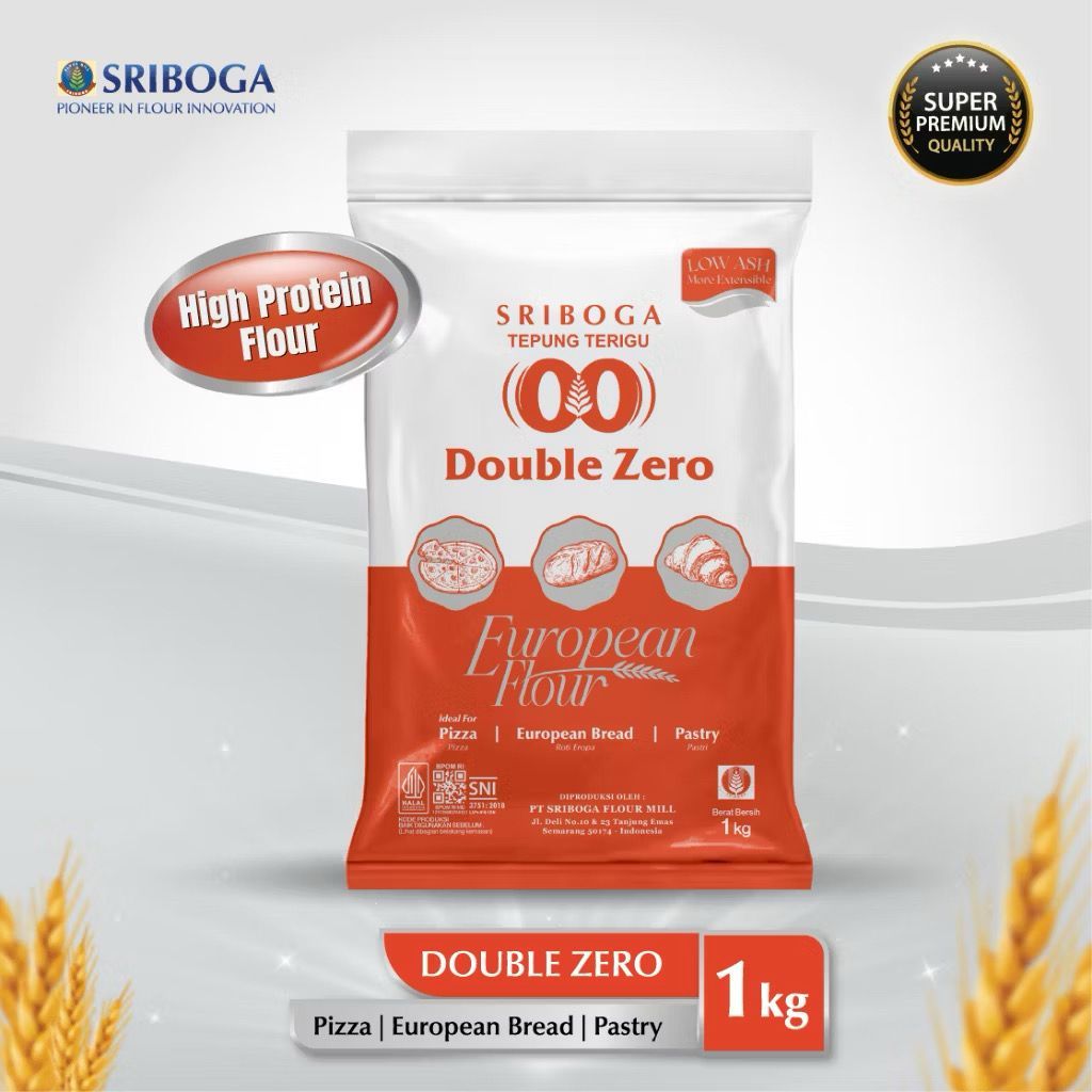 sriboga tepung terigu double zero
