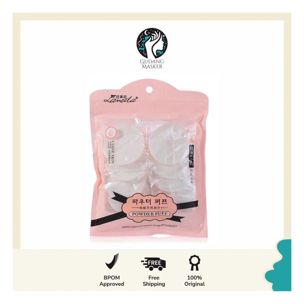 Spon Bedak Isi 8 Pcs (QSM)