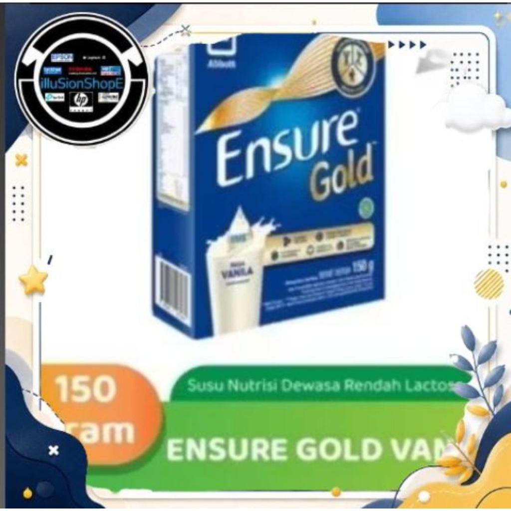 Ensure Gold Vanila Susu Dewasa 150g