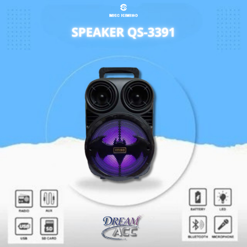 DREAM ACC - SPEAKER MKC KIMISO 3391 Motif Batman
