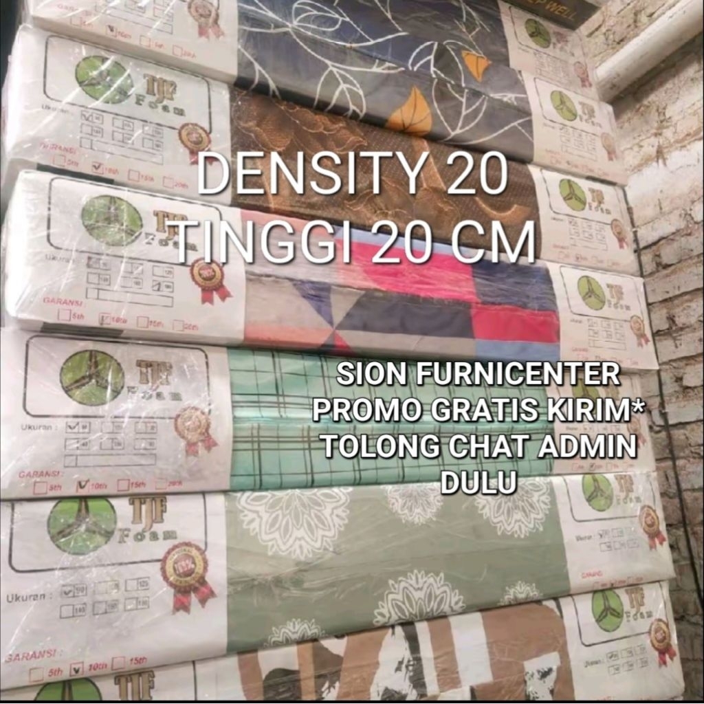 kasur busa 90x200 tinggi 20 cm density 20 kualitas bagus / kasur busa 90 / kasur busa 90x200x20 / ka