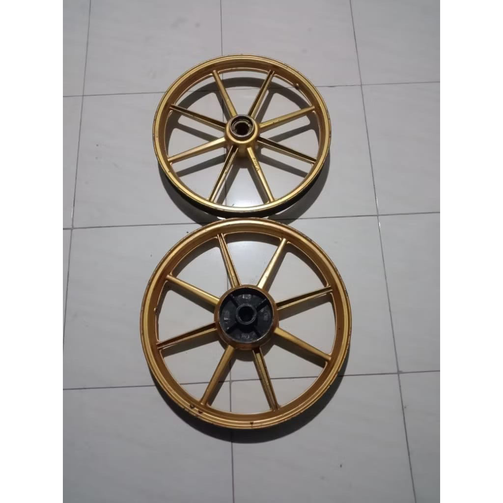 Velg/pelek racing palang 8 ring 17/18 motor RX king ORI copotan siap pakai