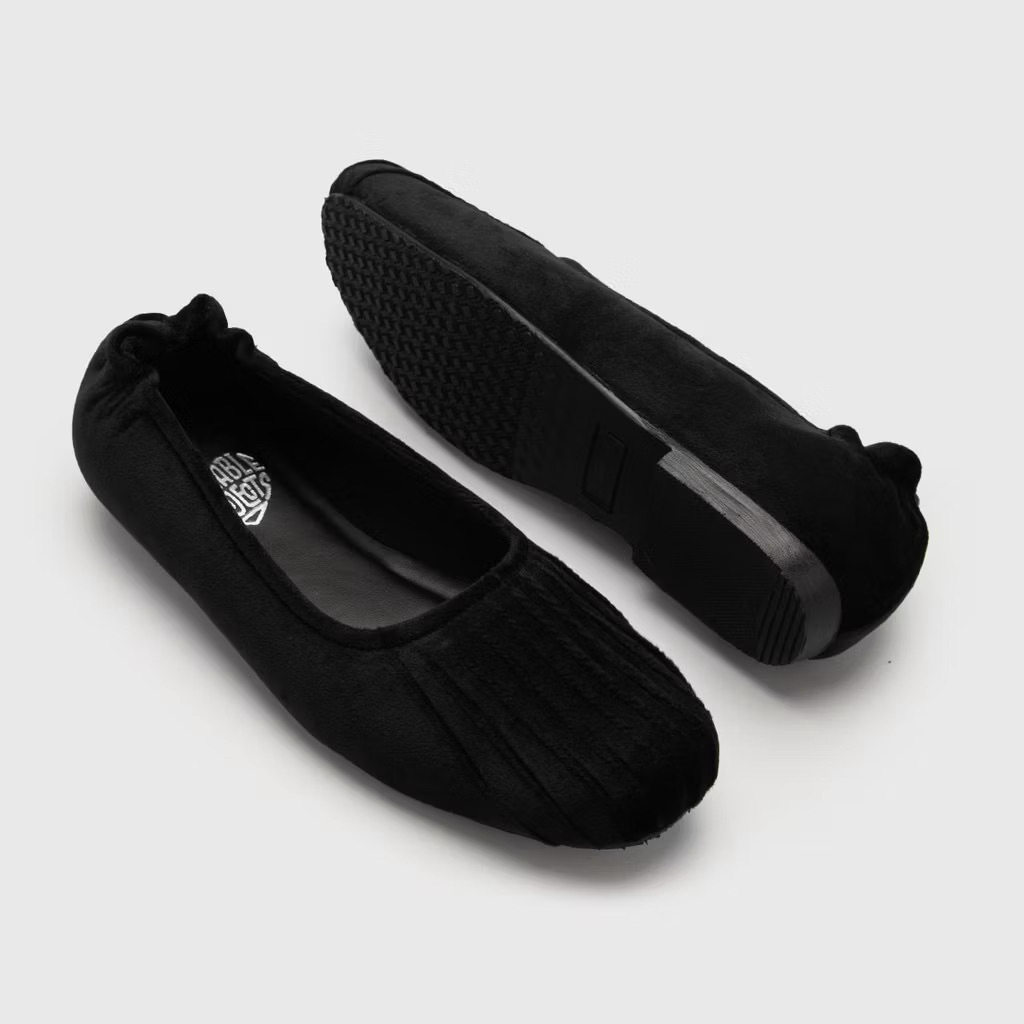 [New] Adorable Project - Clariza Flat Shoes Black - Sepatu Wanita