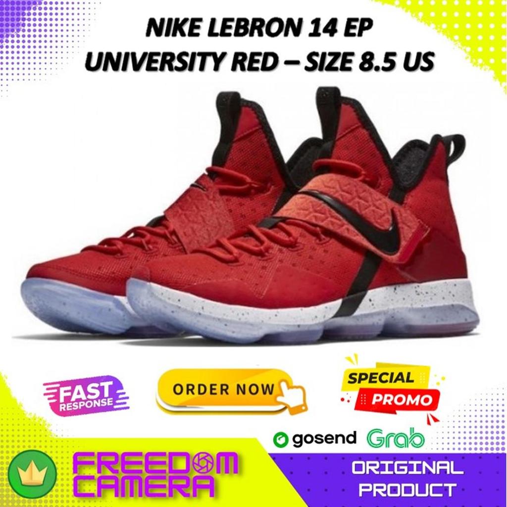 Nike Lebron 14 EP University Red - Size 8.5 US Original