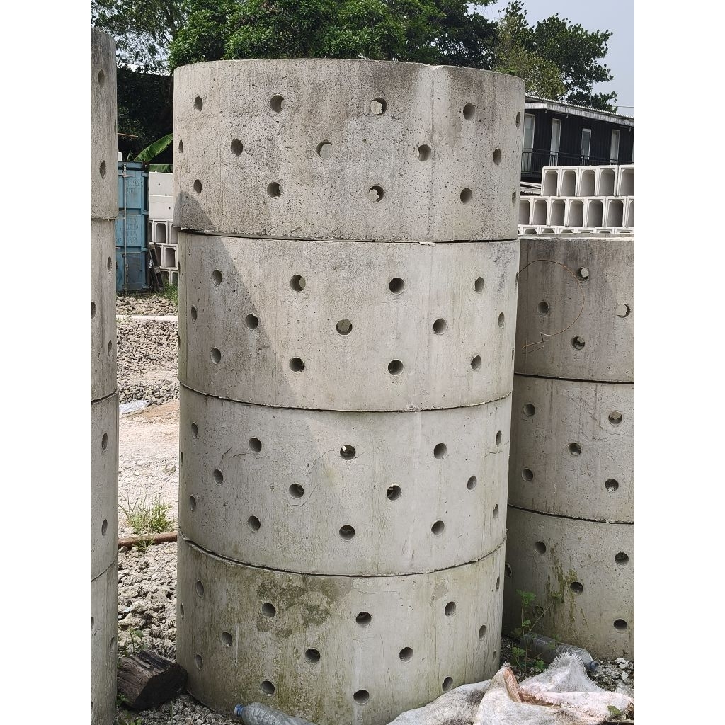 BUIS BETON RESAPAN DIAMETER 100 X 50 (bertulang)