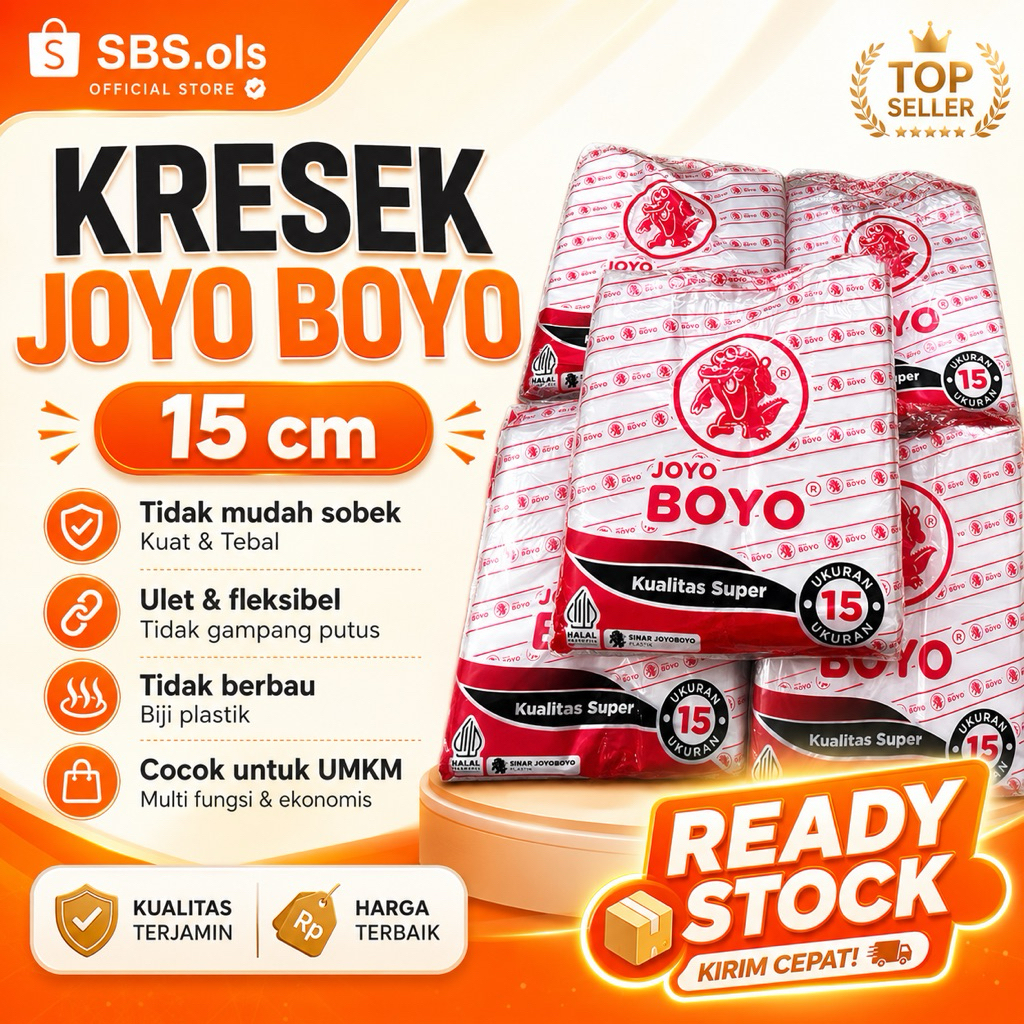 kantong plastik joyoboyo 15cm