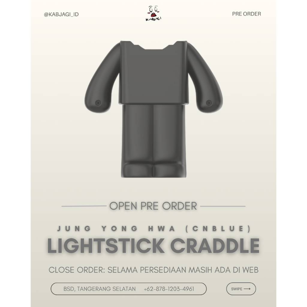 [PO] JUNG YONG HWA (CNBLUE) LIGHTSTICK CRADDLE