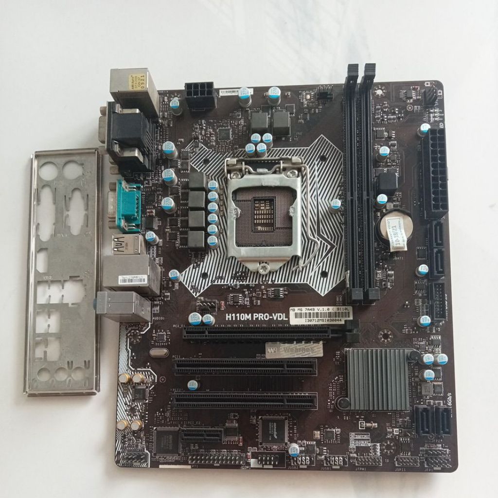 PAKET MOBO H110 + I7 7700K LGA 1151