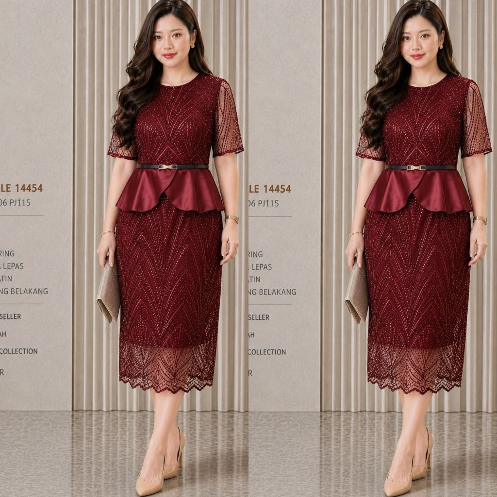 DRES BROKAT MIX TILE BORDIR BEST SELLER