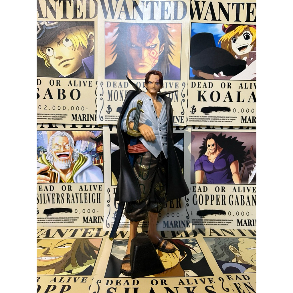 [ Recast ] Action Figure One Piece Msp Shanks