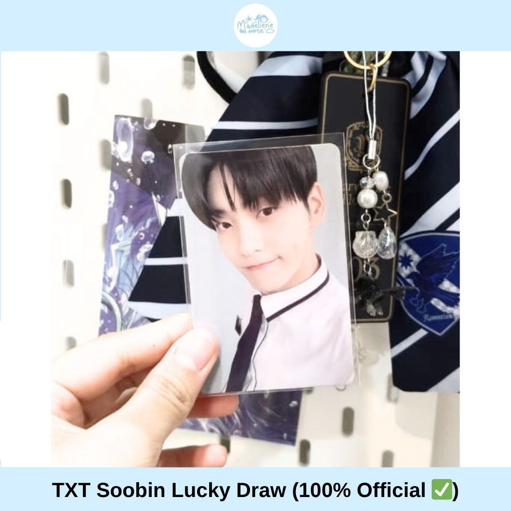 (OFFICIAL) Photocard Lucky Draw Soobin Kpopmerch FREEZE Soobin TXT Tomorrow by Together PC TXT Soobi