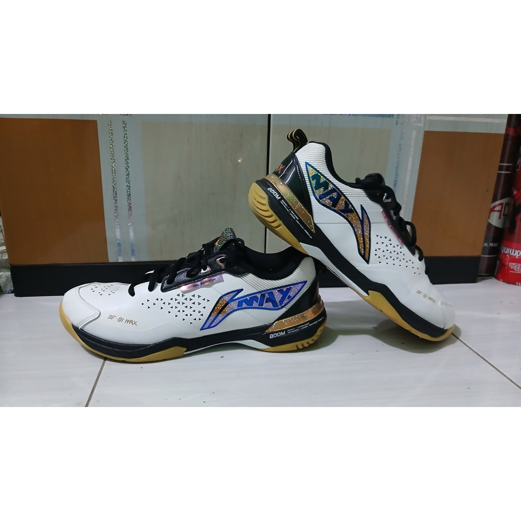 SEPATU BADMINTON @L-NNG_DF-01 MAX (size 43)