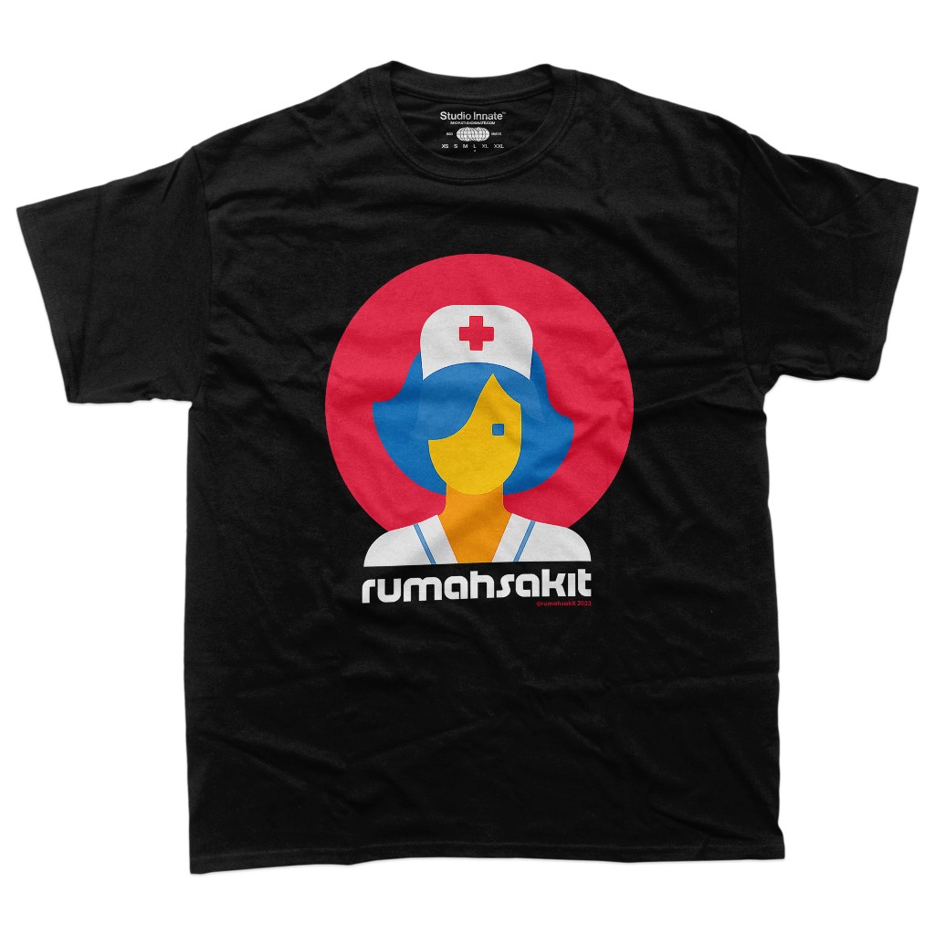 T-shirt Merchandise Band rumahsakit Pasien