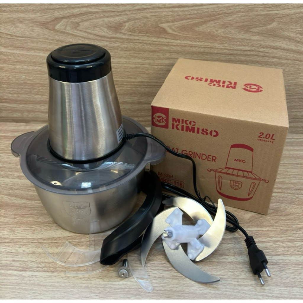 Chopper MKC Kimiso 2liter Stainless Meat Grinder