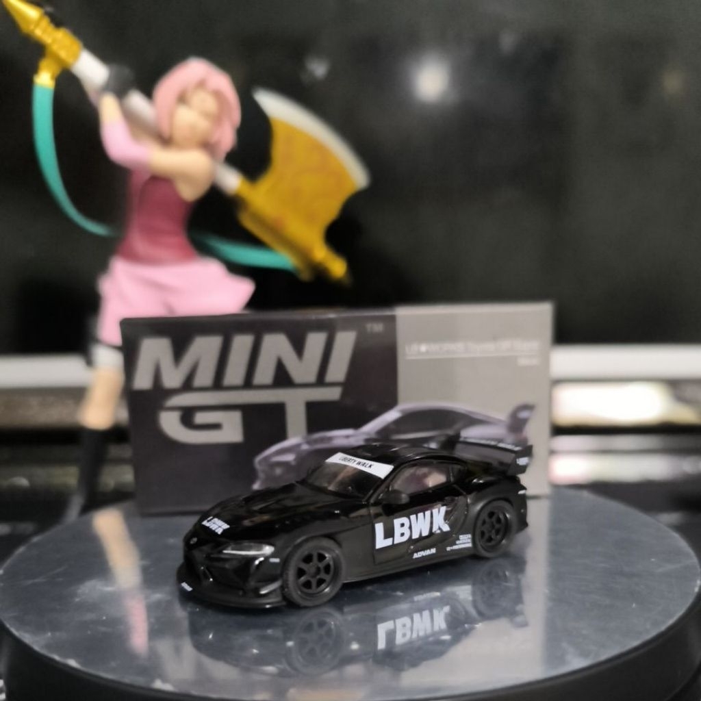 mini gt toyota gr supra lbwk black #236