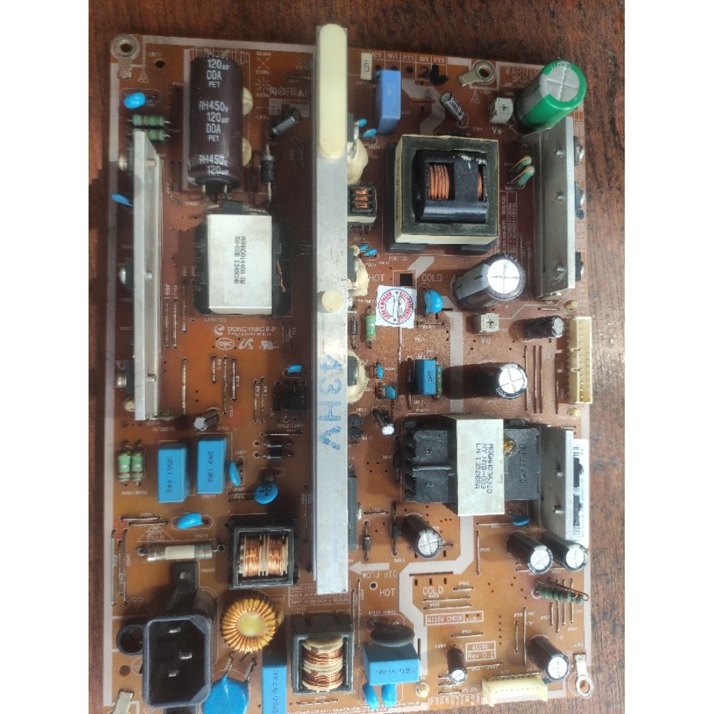 PSU Board Power Supply TV Plasma Samsung 43 Inch PA43H4000 MOGAH036310 Original Copotan Normal