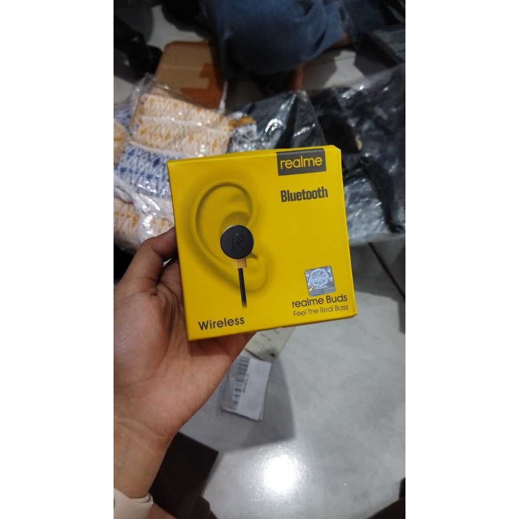 Handsfree Headset REALME BUDS RMA-101 Wireless Bluetooth The Real Bass