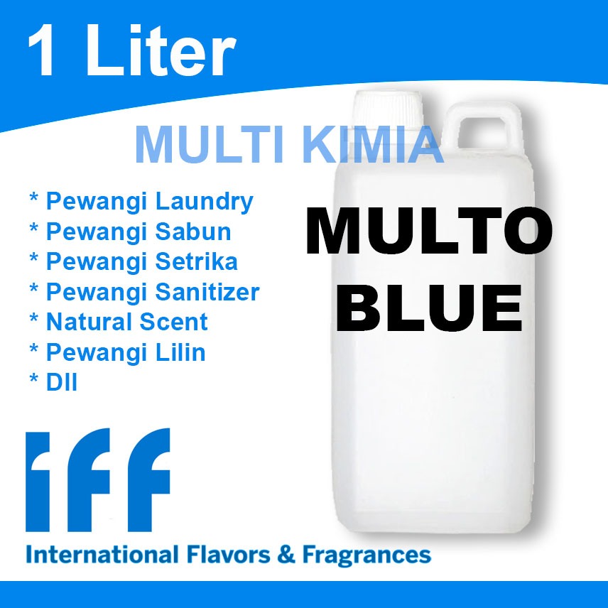 Bibit Parfum Laundry Multo Blue IFF 1 Liter
