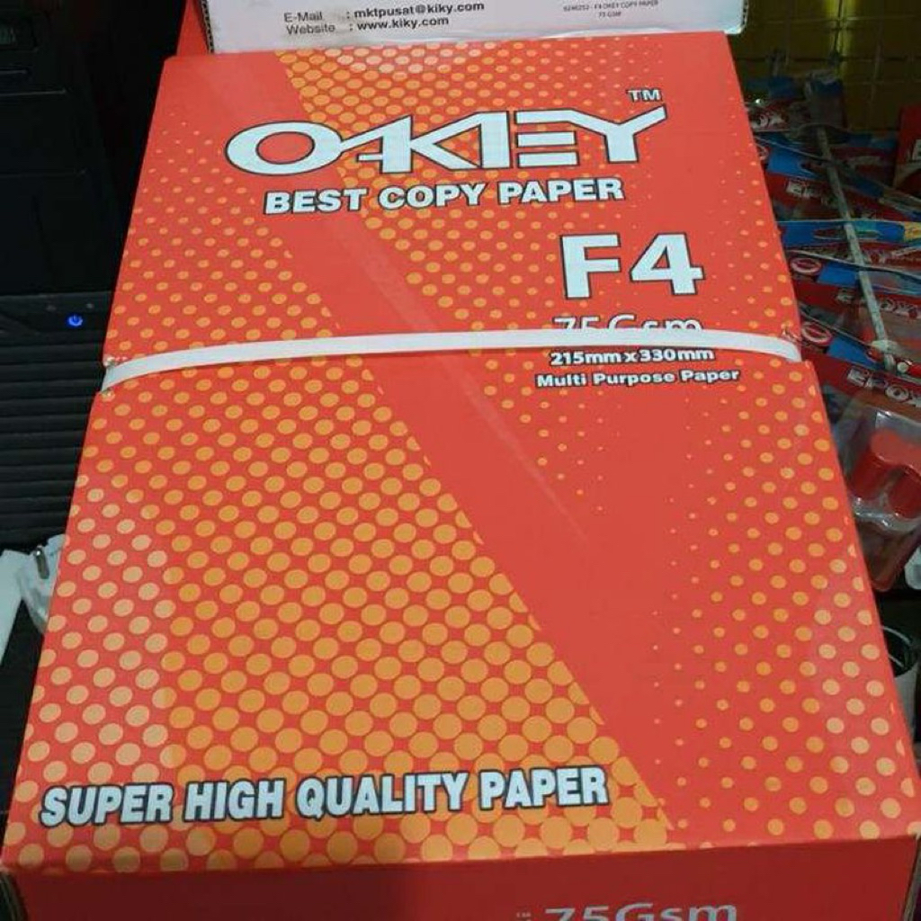 Kertas Kiki Okey F4 / Dos ( 5rim )