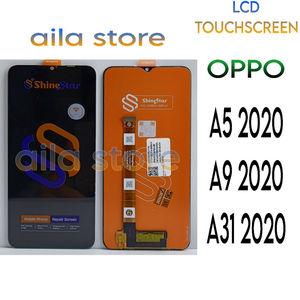 LCD TOUCHSCREEN OPPO A5 2020/A9 2020/ A31 2020 ORIGINAL OEM FULL SET