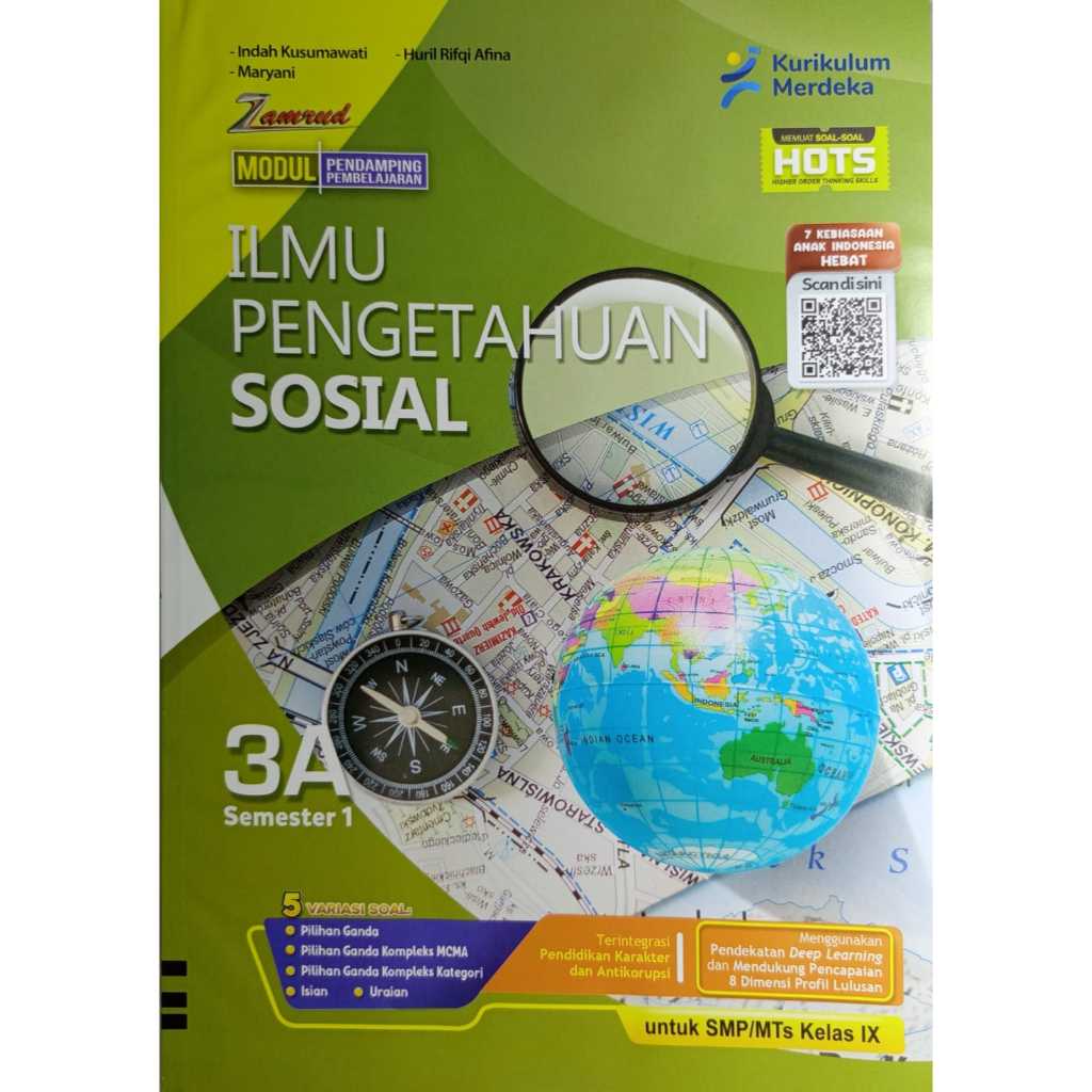 LKS IPS SMP MTS KELAS 9 SEMESTER 1 KURIKULUM MERDEKA 2026-2027 TERBARU
