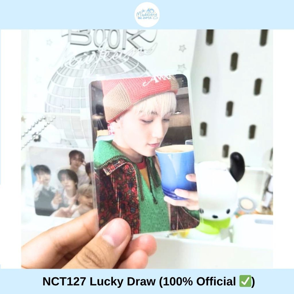 (OFFICIAL) Photocard Lucky Draw Mark PC Lucky Draw Kpopmerch Be There For Me Mark NCT 127 NCT127 NCT