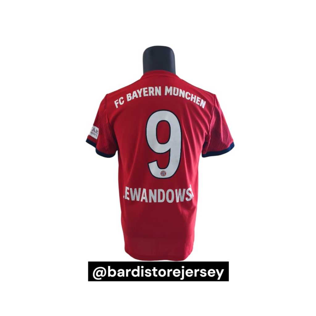 Jersey Bayern Munchen Home 2018 Lewandowski Original