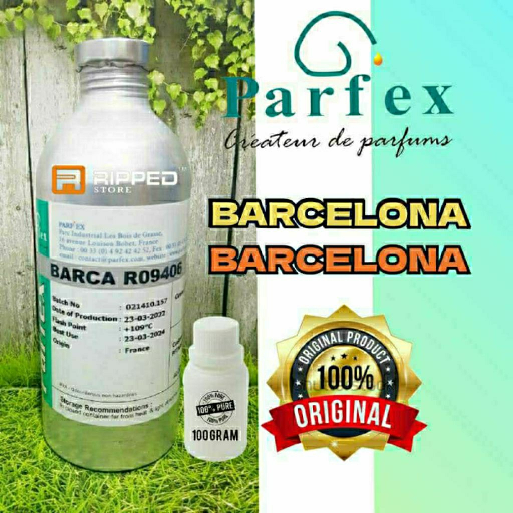 100ml Bibit Parfum Murni Barca Barcelona By Original Parfex