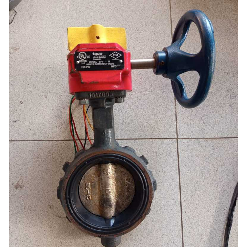 BCV Tyco 4" / Branch Control Valve 4 inch Tyco / BCV 4'' Tyco