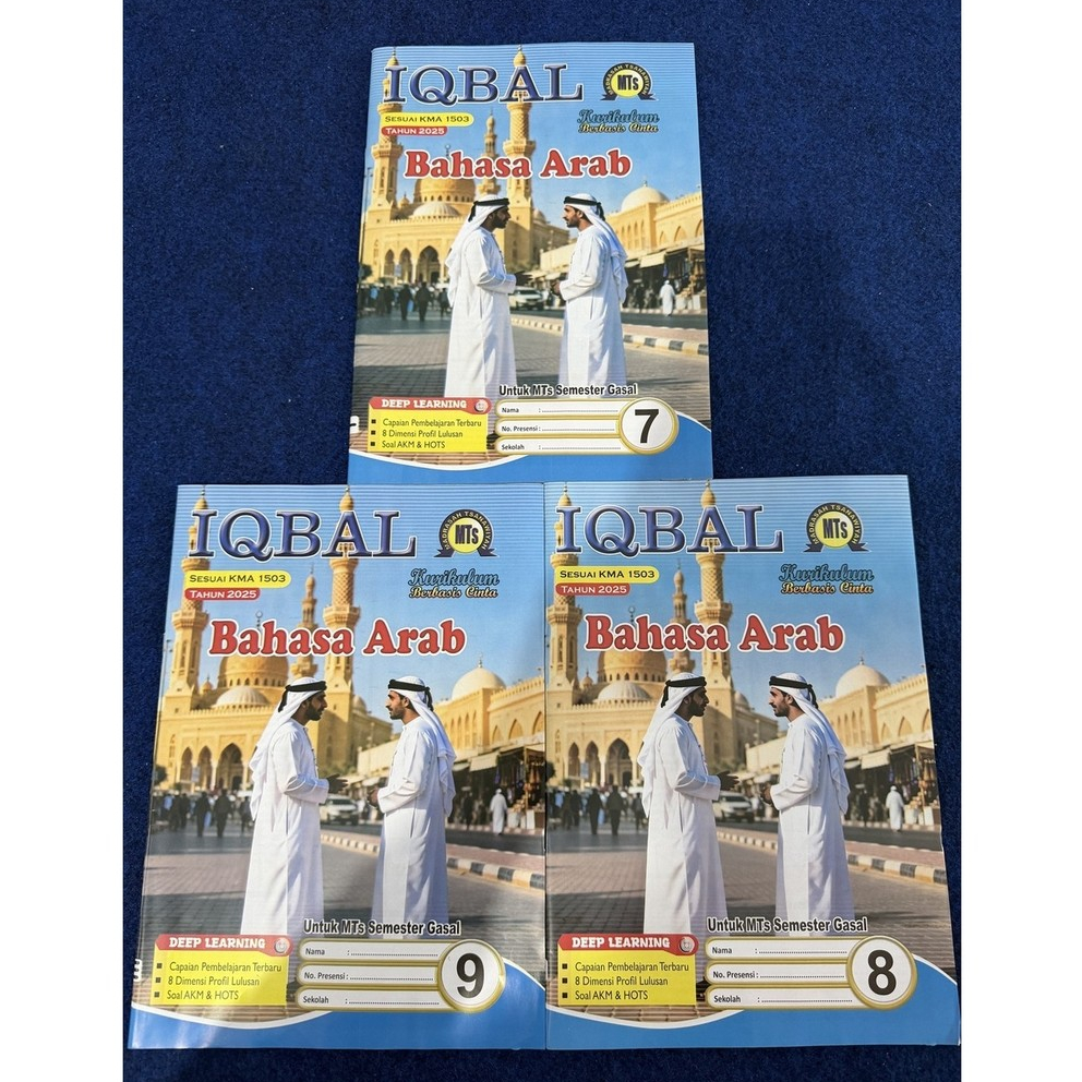 Buku LKS Bahasa Arab Kelas 7-9 MTs Semester 1 Kurikulum Merdeka