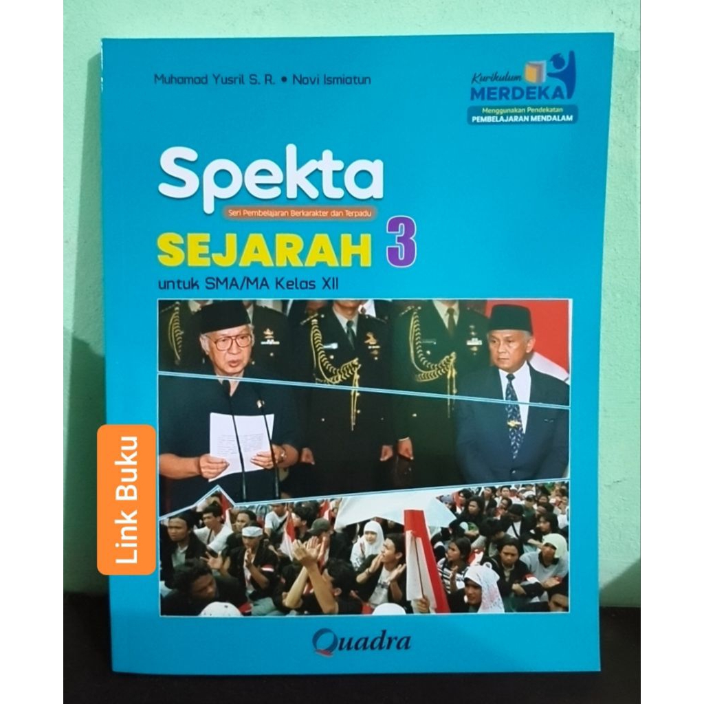 Buku Spekta Sejarah Kelas 12 SMA Kurikulum Merdeka Quadra