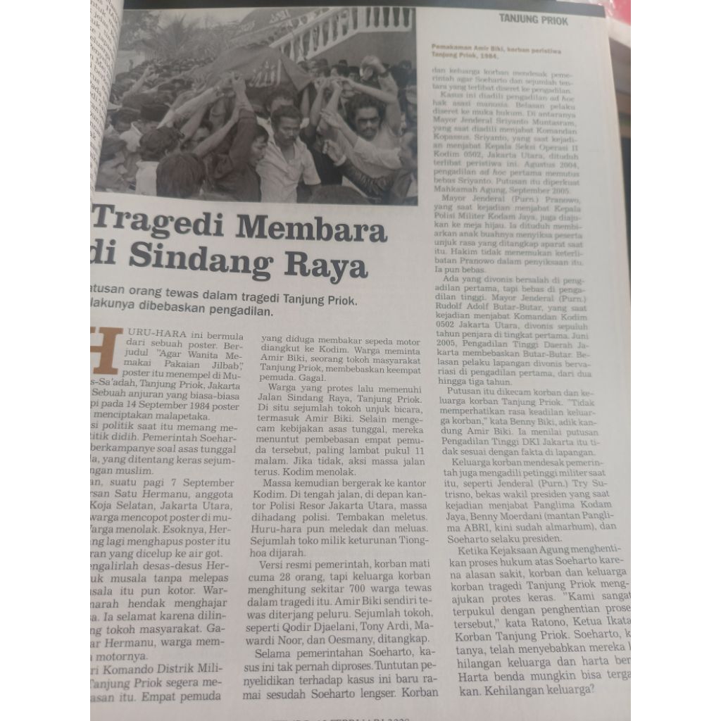 Majalah Tempo edisi Khusus Soeharto - Setelah Dia Pergi