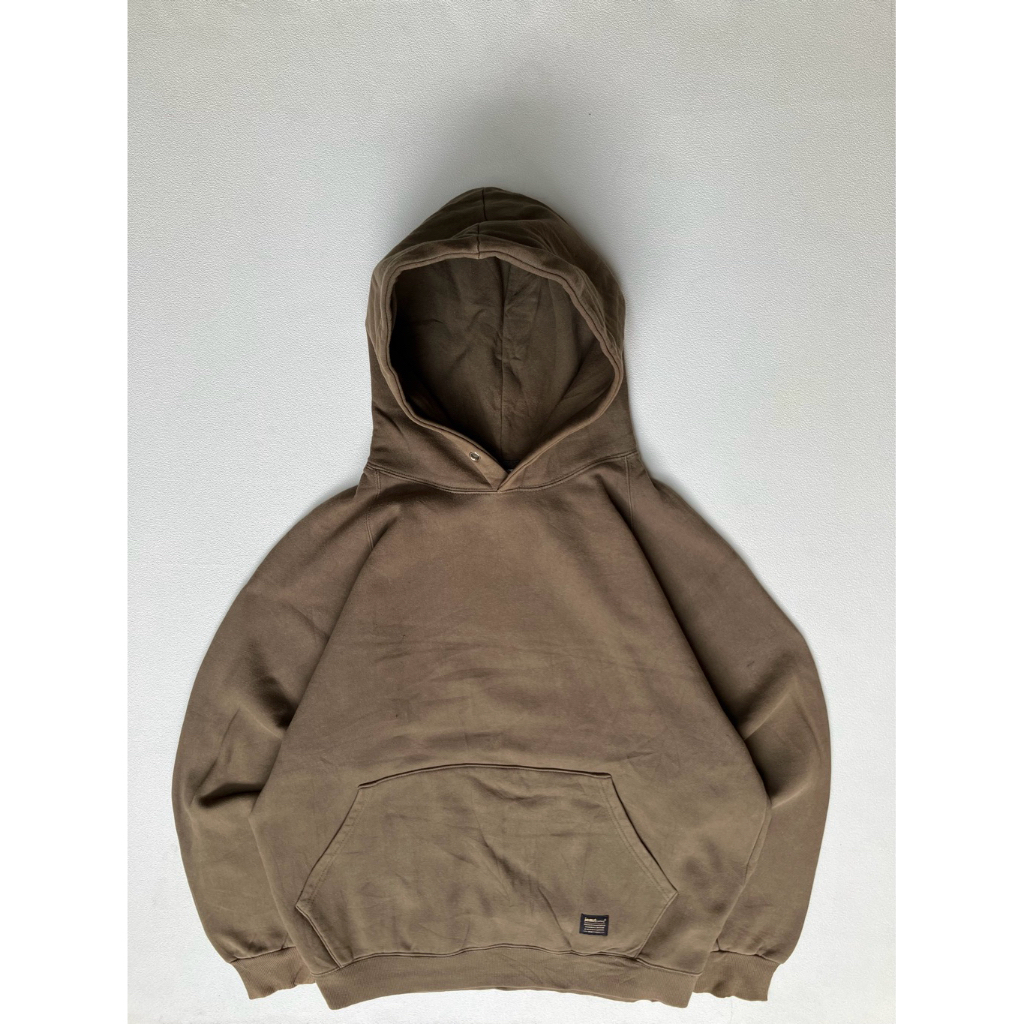 Heavyweight Faded Olive Blank Hoodie / CC359