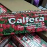 Calfera Multivitamin Dengan Asam Folat, Zat Besi, Kalsium, Kapsul Bubuk