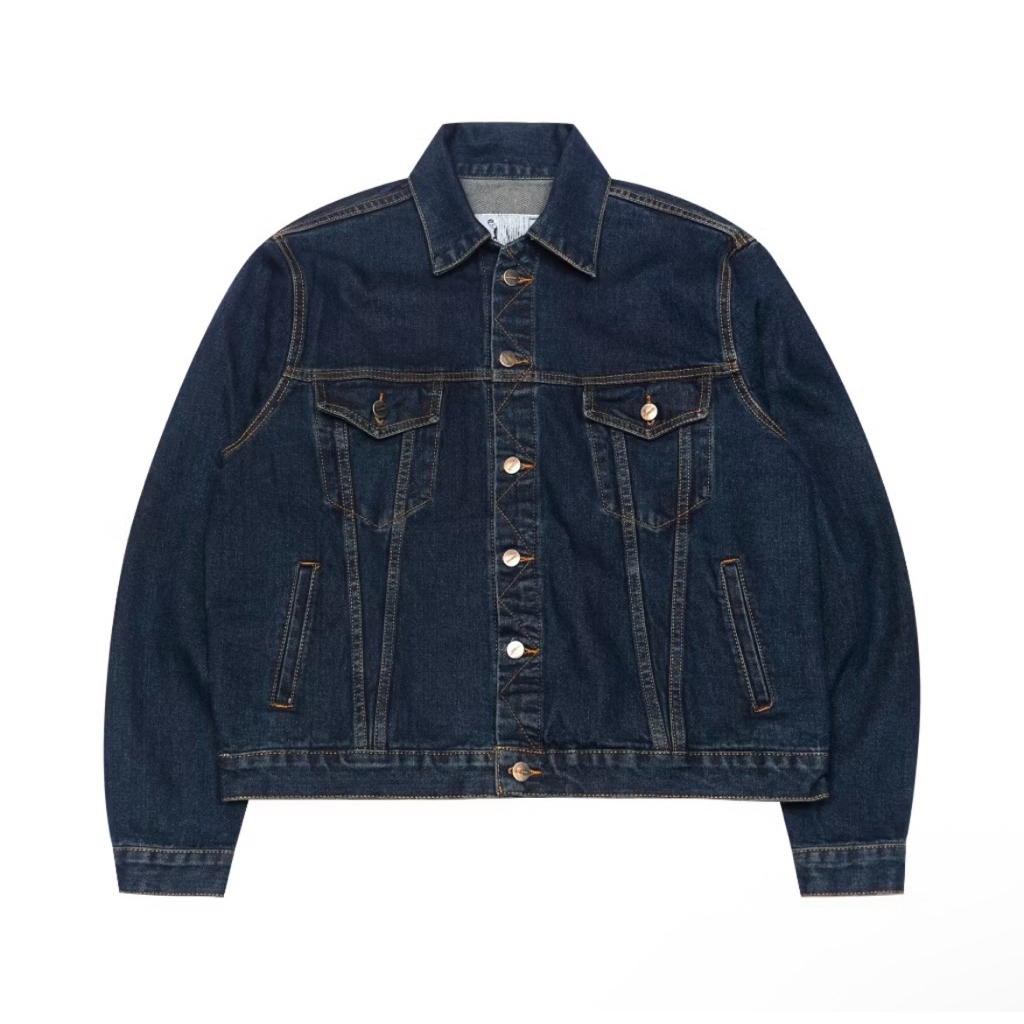 JACKET DENIM MARRIZA BASIC INDIGO THANKSINSOMNIA
