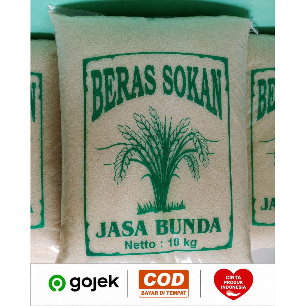 Beras Padang Sokan (Beras Solok) 10 kg Premium