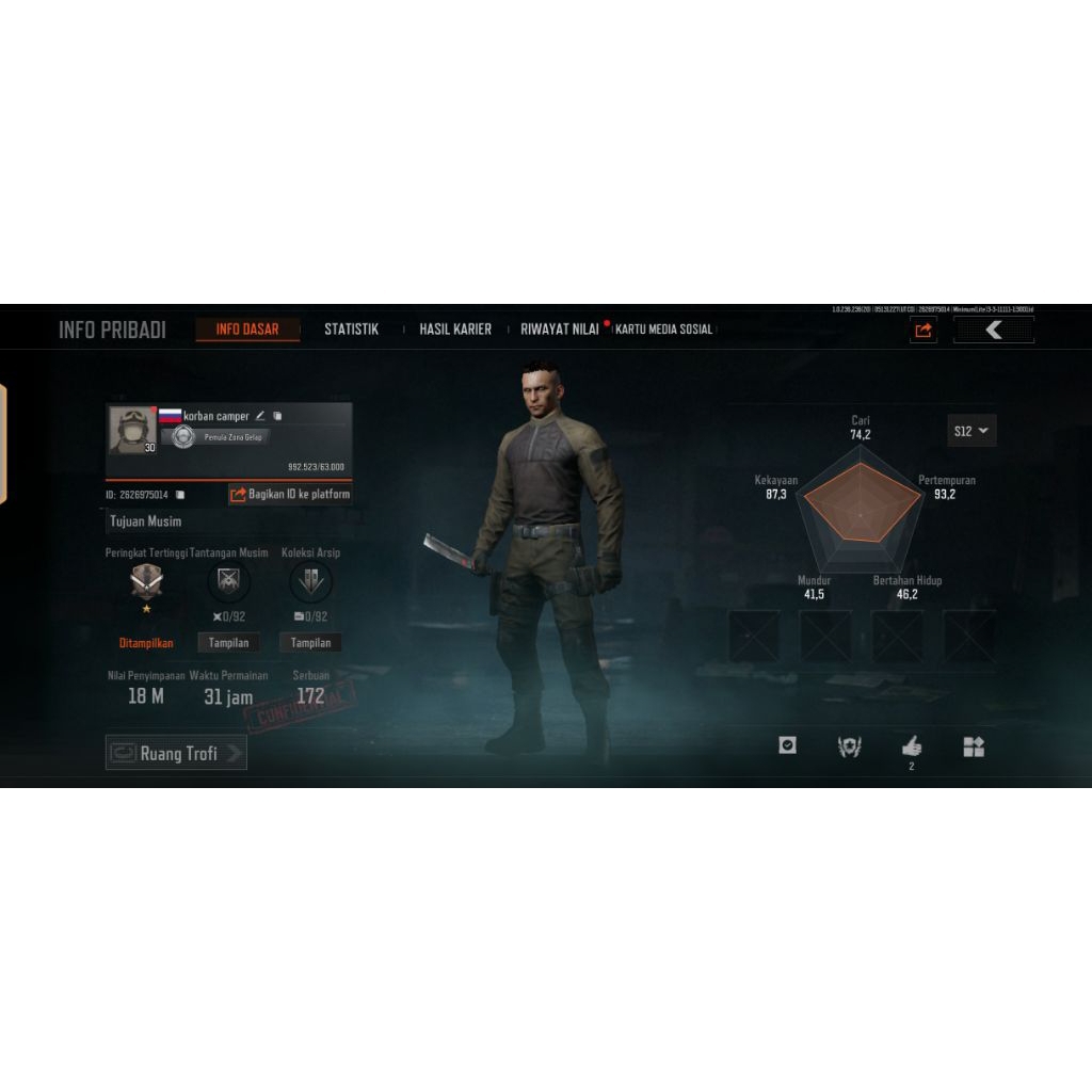 arena breakout account