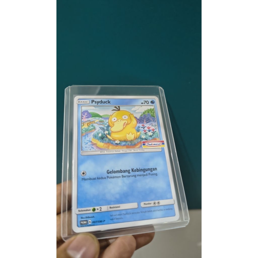 Kartu Pokemon TCG Indonesia Psyduck promo indomaret