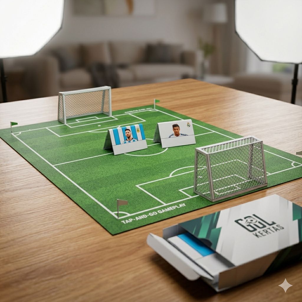 Dhafri DIY – Mainan Sepak Bola Kertas Seri Klub La Liga