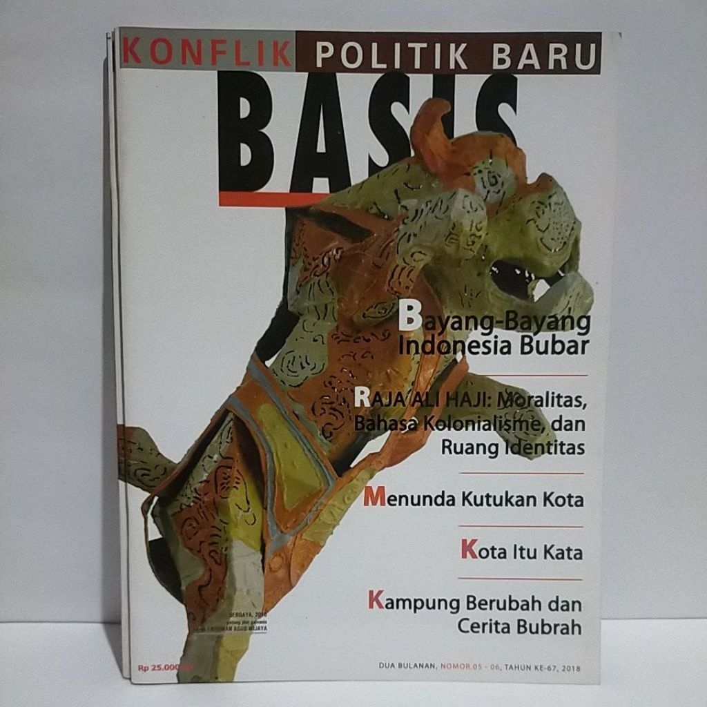 Majalah Basis Nomor 05-06 2018 | Majalah Basis Tahun 2018