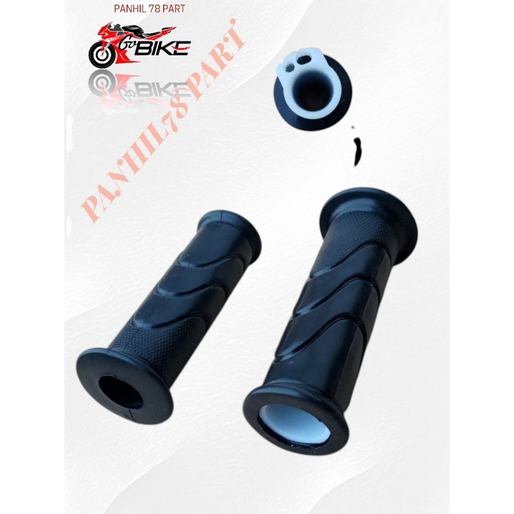 Handgrip Set Selongsong Gas Beat Fi Esp Vario 110 Fi Vario 125 150 LED Karet Gas + Pipa Gas 2 Lubang