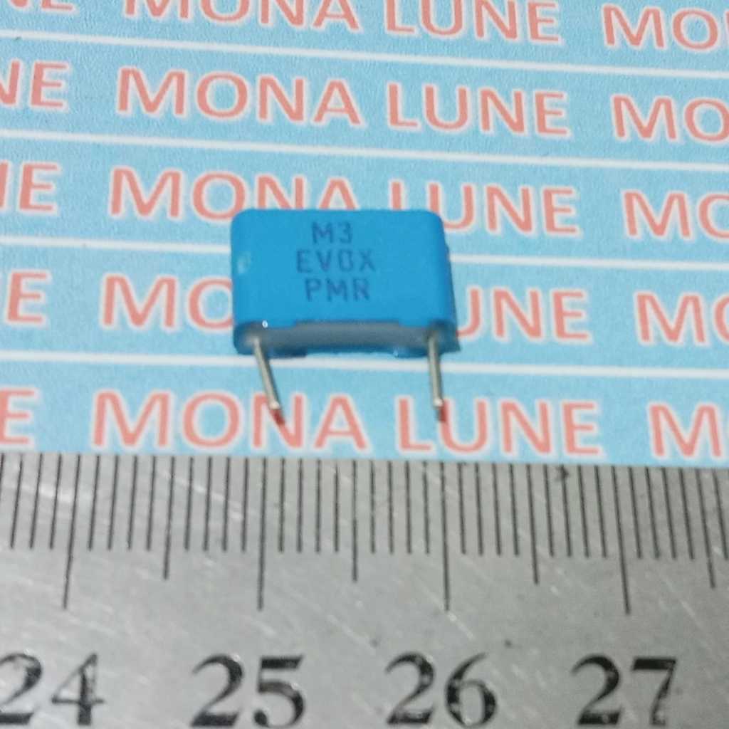 22nK400  M3 EVOX PMR 10mm MKM KAKI TEMBAGA 223 400v BIRU 22n 22nf 400v 223k kapasitor  capacitor evo