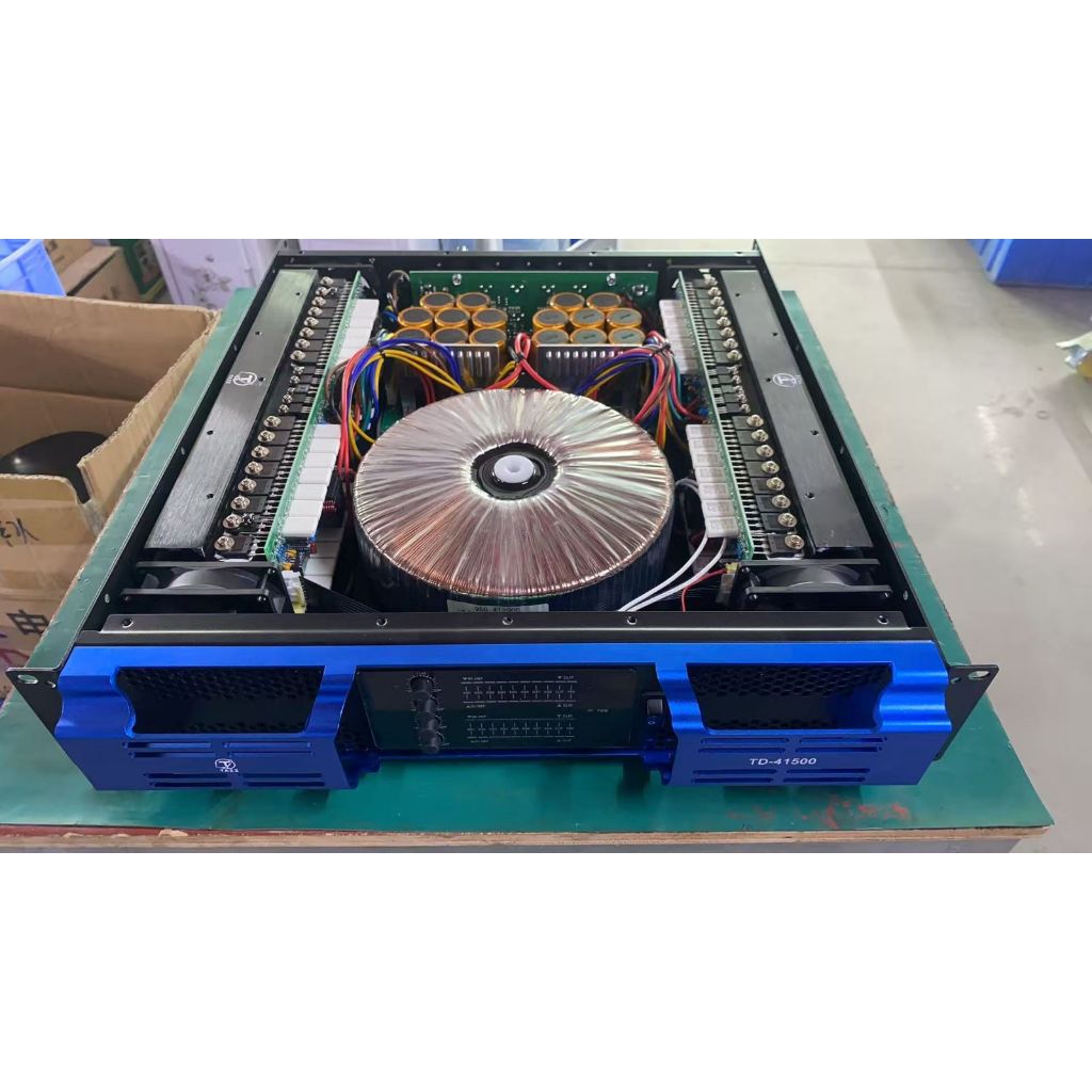 Power Ampli Amplifier Tazz Xsys TD41500 TD-41500 Original 4 Chanel TD 41500 4Ch 4x1500 Watt Class H 