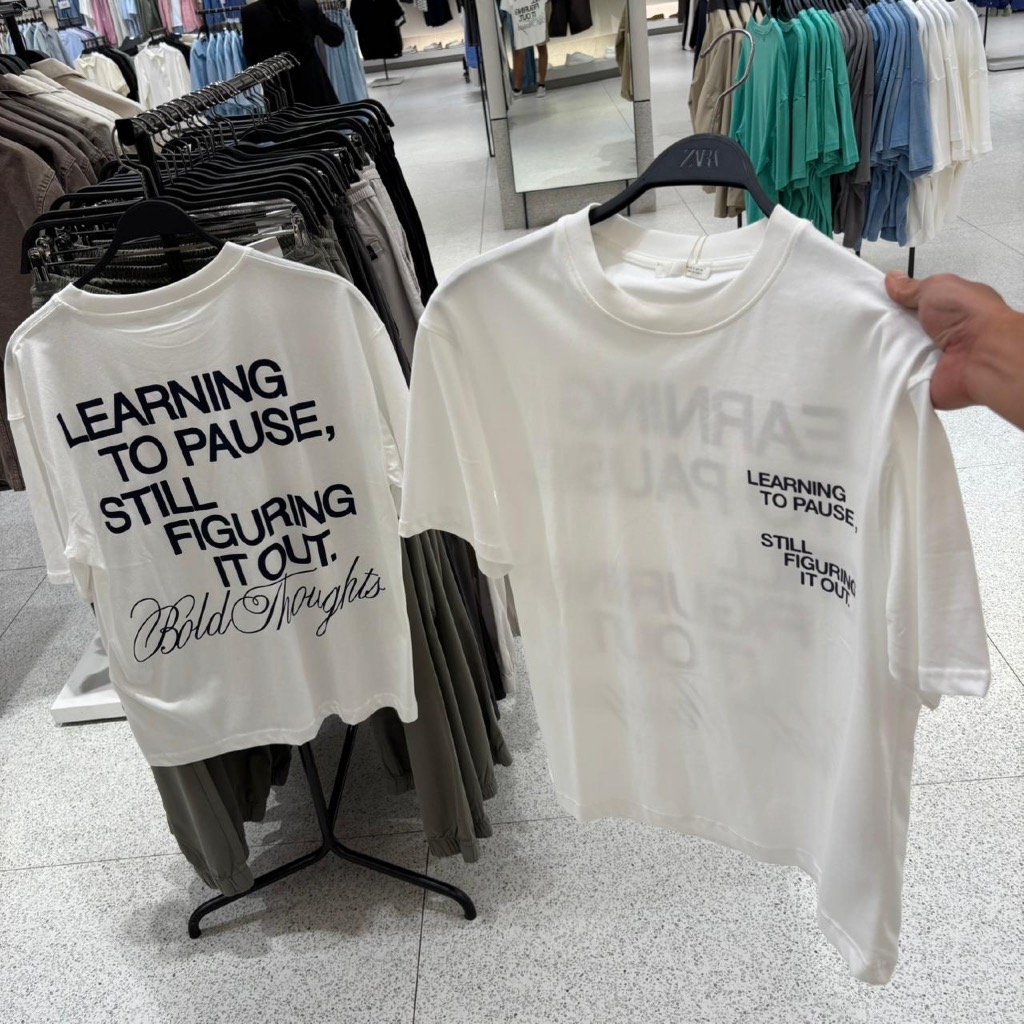 Jastipp. Tshirt Zara (Man)