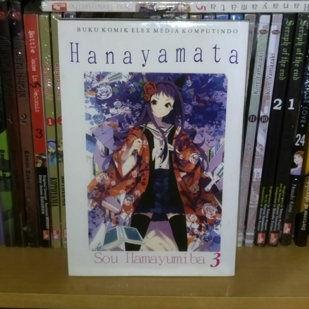Komik Hanayamata vol. 3 second