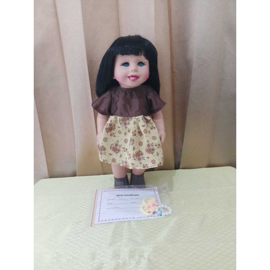[READY] Boneka Reborn Cantik Lucu Menarik Imut Full Silikon 40 cm Lokal